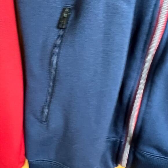 Nike, Minnesota Twins, full zip jacket, men's size M, blue and red - Picture 5 of 9